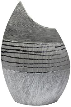 Wazon ceramiczny 32 cm QUEEN ISABELL - Silver Vase 37.P172-08557