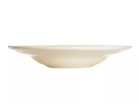Talerz do pasty 27 cm (z rantem) Rinart - Banquet ecru