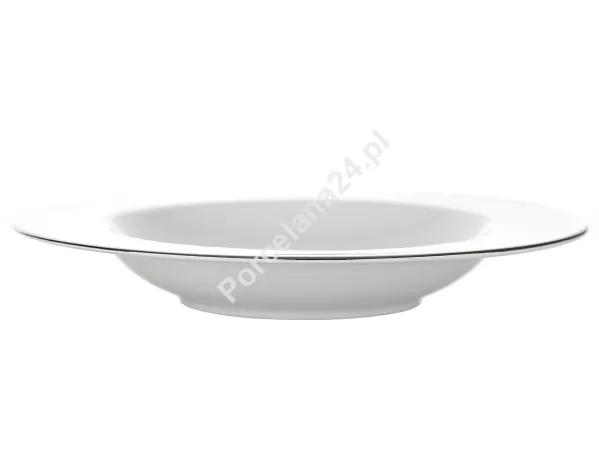 Talerz głęboki 23 cm  Bogucice - Lolita Platin 1163 Talerz głęboki 23 cm  Bogucice - Lolita Platin 1163