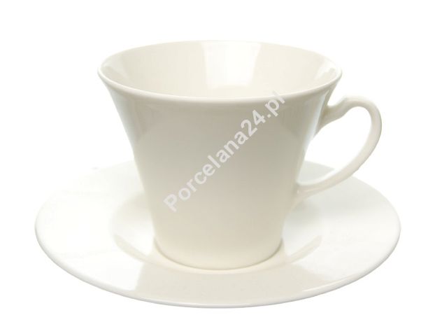 Filiżanka ze spodkiem 0,22 L / 14 cm Karolina - Lorel FBC ecru Filiżanka ze spodkiem 0,22 L / 14 cm Karolina - Lorel FBC ecru