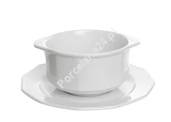 Bulionówka z uchwytem ze spodkiem 0,32 L / 16 cm Lubiana - Merkury (nr 0717, 0715)