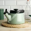 Czajnik emaliowany 2,1 L Forchetto - Moderno Aquaverde 1FO.CZA.1260