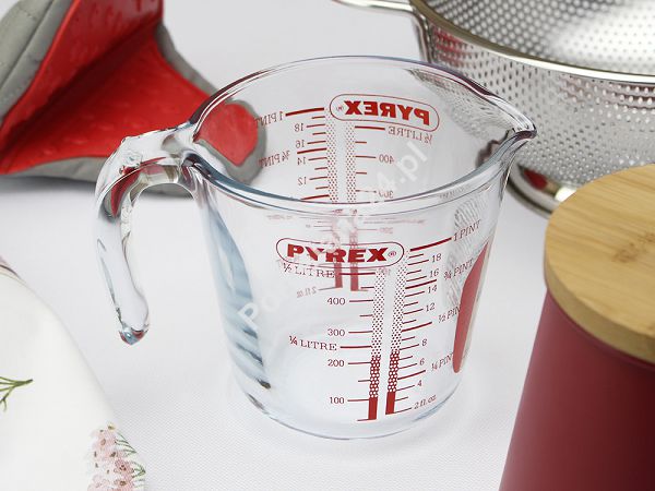 Dzbanek z miarką żaroodporny Pyrex 0,5 L - 1D.D.36974 Dzbanek z miarką żaroodporny Pyrex 0,5 L - 1D.D.36974