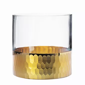 Świecznik / lampion 12 cm Altom Design - Golden Honey 07.GH.1615