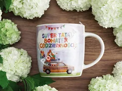 Kubek 0,4 L Duo - Super tata 15.SUT.K