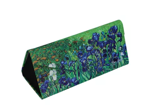 Etui na okulary składane Carmani - Vincent van Gogh - Irysy 33.021-8351