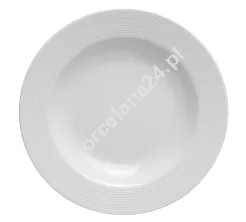 Talerz głeboki 22,5 cm Chodzież - Yvette (Yvonne) E755 BIAŁA LINEA