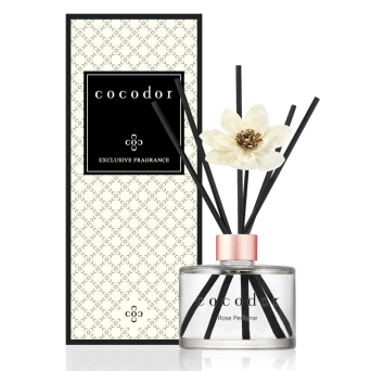 Dyfuzor zapachowy z patyczkami 200 ml Cocodor - Biały Kwiat Rose Perfume 30387