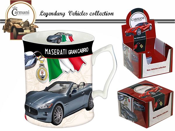 Kubek 0,48 L Carmani - Legendary Vehicles Maserati 33.016-7106 Kubek 0,48 L Carmani - Legendary Vehicles Maserati 33.016-7106