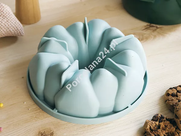 Forma silikonowa do deserów 3D Karl Hausmann - Niebieska 6.FOR.5807 Forma silikonowa do deserów 3D Karl Hausmann - Niebieska 6.FOR.5807