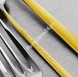 Komplet sztućców 65 cz. na 12 osób Hisar - Bahama Gold Satin (4.0/3.0mm) matowe złoto