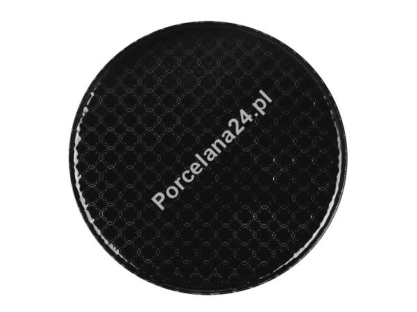 Talerz płytki 26 cm Lubiana - Marrakesz Czarny Talerz płytki 26 cm Lubiana - Marrakesz Czarny