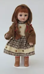 Lalka porcelanowa 16,5 cm Villa Italia - Doris LL700
