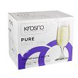 Kpl. kieliszków do szampana 180 ml (6 szt) Krosno - Pure (Basic) A230