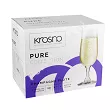 Kpl. kieliszków do szampana 180 ml (6 szt) Krosno - Pure (Basic) A230