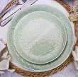 Komplet talerzy na 6 osób (18 el) Lubiana - Hanami Pistacjowa Zieleń