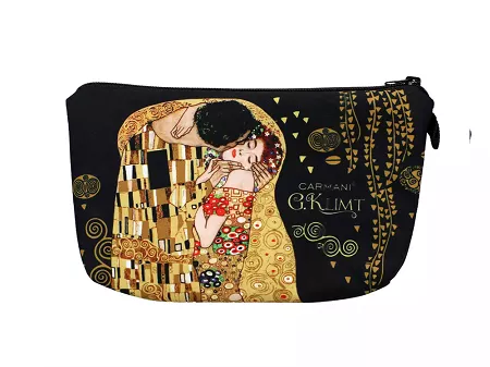 Kosmetyczka 22 x 13,5 cm Carmani - Gustav Klimt, Pocałunek 33.021-4865