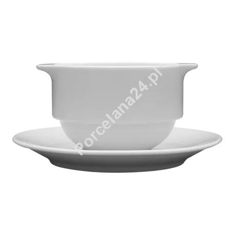 Bulionówka z uchwytem ze spodkiem 0,3 L / 16 cm Lubiana - Wersal (nr 2226, 2214) Bulionówka z uchwytem ze spodkiem 0,3 L / 16 cm Lubiana - Wersal (nr 2226, 2214)