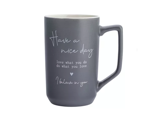 Kubek prosty 0,55 L Altom Design - Have a nice day 07.KP.3024 Kubek prosty 0,55 L Altom Design - Have a nice day 07.KP.3024