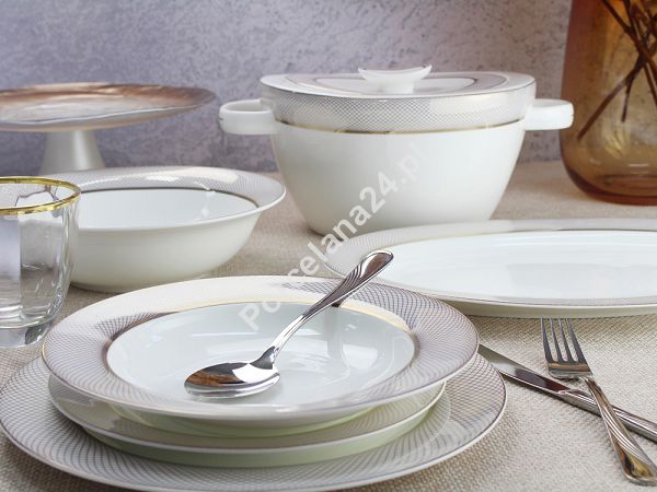 Serwis obiadowy na 12 osób (41el) Villa Italia - Glamour Serwis obiadowy na 12 osób (41el) Villa Italia - Glamour