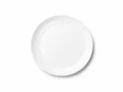 Talerz deserowy 20 cm Chodzież - City Biały C001