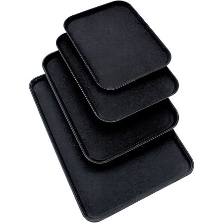 Taca prostokątna antypoślizgowa (40,5 x 30,5) cm - Czarna 1S.411450 Taca prostokątna antypoślizgowa (40,5 x 30,5) cm - Czarna 1S.411450