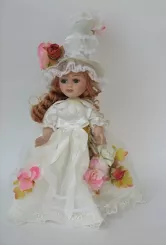 Lalka porcelanowa 20 cm Villa Italia - Alicja LL708