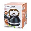 Czajnik stalowy 3,4 L Odelo - Gusto Czarny 1OD.CZA.1739