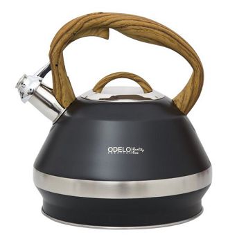 Czajnik stalowy 3,4 L Odelo - Gusto Czarny 1OD.CZA.1739