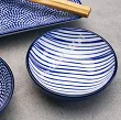 Zestaw do sushi dla 2 osób (4 el.) z pałeczkami Tokyo Design Studio - Nippon Blue 17991