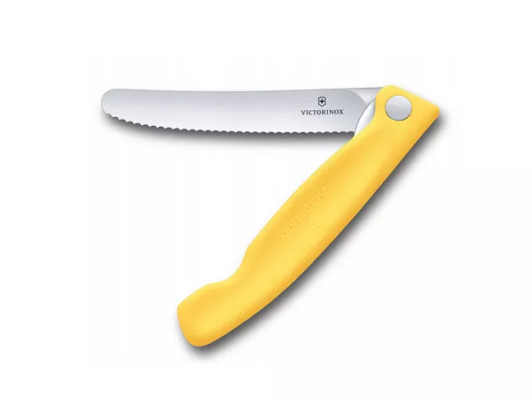 Nóż składany ząbkowany 11 cm Victorinox - Swiss Classic Żółty V.SC.Ż.6.7838.FC1 Nóż składany ząbkowany 11 cm Victorinox - Swiss Classic Żółty V.SC.Ż.6.7838.FC1