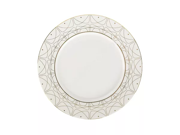 Talerz płytki 27 cm Ćmielów - Jenny Solaris White Talerz płytki 27 cm Ćmielów - Jenny Solaris White