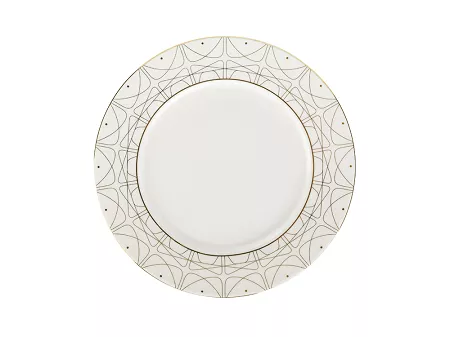Talerz płytki 27 cm Ćmielów - Jenny Solaris White