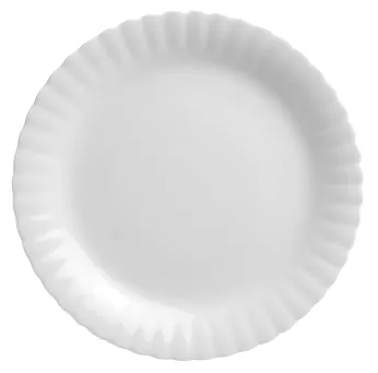 Talerz płytki 24 cm Chodzież - Iwona C000 BIAŁA IWONA