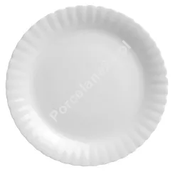 Talerz płytki 24 cm Chodzież - Iwona C000 BIAŁA IWONA