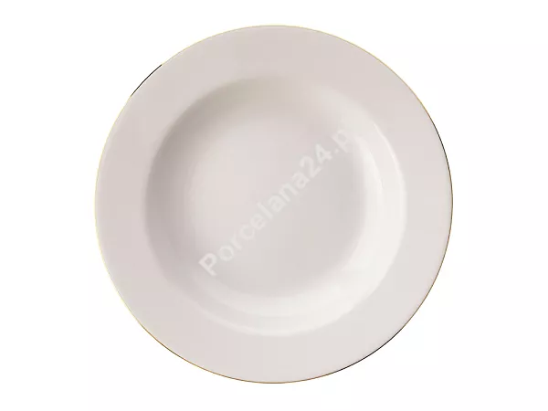 Talerz głęboki 22,5 cm Chodzież - Yvonne 3603 ZŁOTA LINIA Talerz głęboki 22,5 cm Chodzież - Yvonne 3603 ZŁOTA LINIA