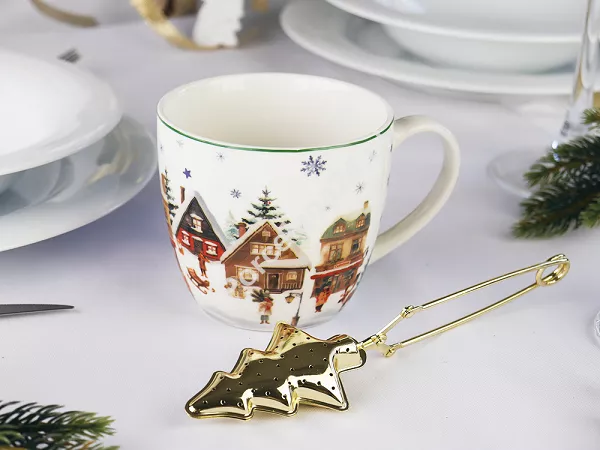 Kubek 0,46 l  Duo - Christmas Village 15.CHV.K46 Kubek 0,46 l  Duo - Christmas Village 15.CHV.K46