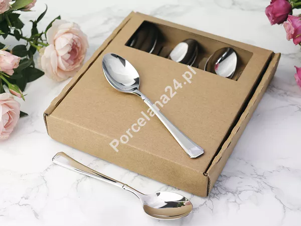 Komplet 6 łyżeczek do kawy / herbaty 14,5 cm Pintinox 1929 - Leonardo (3.0 mm) GIFT BOX Komplet 6 łyżeczek do kawy / herbaty 14,5 cm Pintinox 1929 - Leonardo (3.0 mm) GIFT BOX