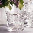 Kpl. szklanek do whisky 0,3 L (6szt) + karafka 0,75L (1szt) Bohemia - ZIG ZAG 4SB.ZZ.761798