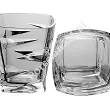 Kpl. szklanek do whisky 0,3 L (6szt) + karafka 0,75L (1szt) Bohemia - ZIG ZAG 4SB.ZZ.761798
