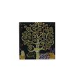 Szklana podkładka 10,5x10,5 cm Carmani - Gustav Klimt Drzewo życia 195-0001