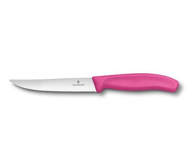 Nóż do steków / pizzy 12 cm Victorinox - Swiss Classic Pink V.SC.P.6.7936.12L5