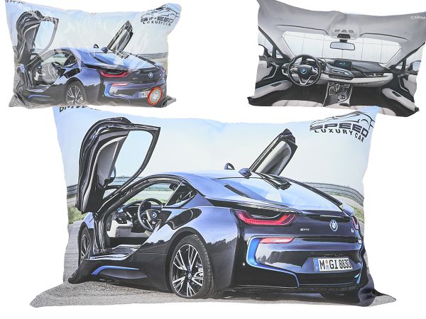 Poduszka 40x60 cm Carmani - Classic & Exclusive, BMW i8 33.023-8171 Poduszka 40x60 cm Carmani - Classic & Exclusive, BMW i8 33.023-8171