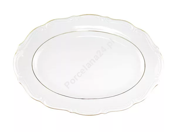 Półmisek 28 cm Chodzież - Maria Teresa ZŁOTA LINIA B014 Półmisek 28 cm Chodzież - Maria Teresa ZŁOTA LINIA B014