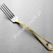 Komplet sztućców 24 cz. na 6 osób Hisar - Florence Gold (3.0/2.5 mm) złocone