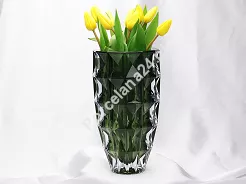 Wazon 28 cm Bohemia - DIAMOND SMOKEY GREEN 4SB.DISG.114990