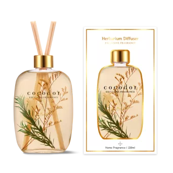 Dyfuzor zapachowy z patyczkami 220 ml Cocodor - Herbarium Deep Musk 30399