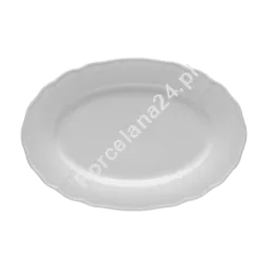 Półmisek 28 cm Lubiana - Maria biała (nr 3558)