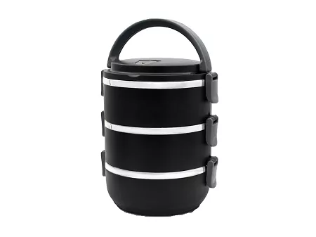 Menażka 3 el. Meyerhoff - Czarna 1TR.MEN.43746