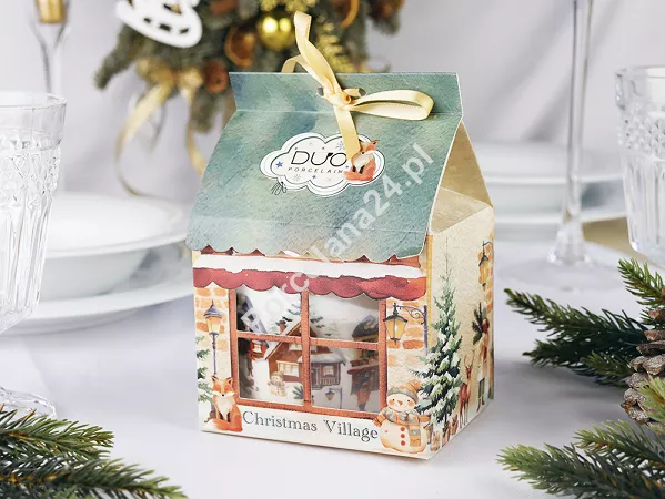 Kubek w domku 0,4 l  Duo - Christmas Village 15.CHV.K40D Kubek w domku 0,4 l  Duo - Christmas Village 15.CHV.K40D